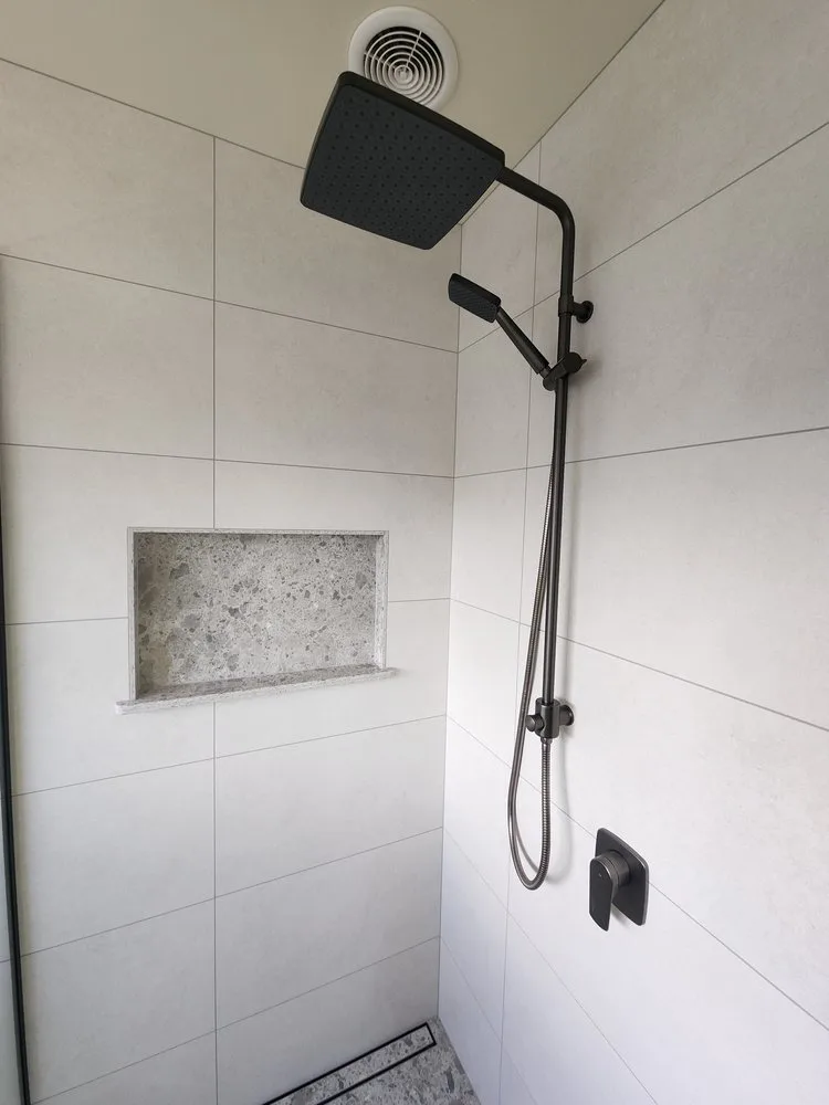 Ensuite upgrade with modern vanity and smart layout by Bathroom Renovations Kapiti