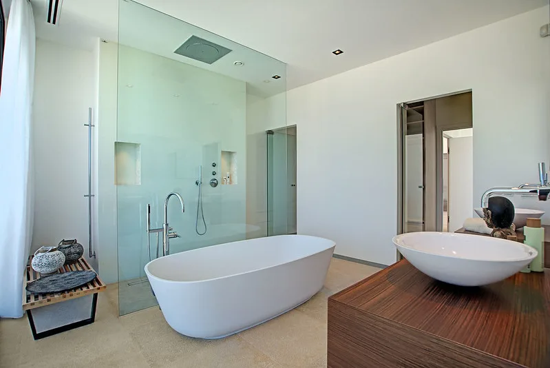 Custom contemporary bathroom layout designed by Bathroom Renovations Kapiti